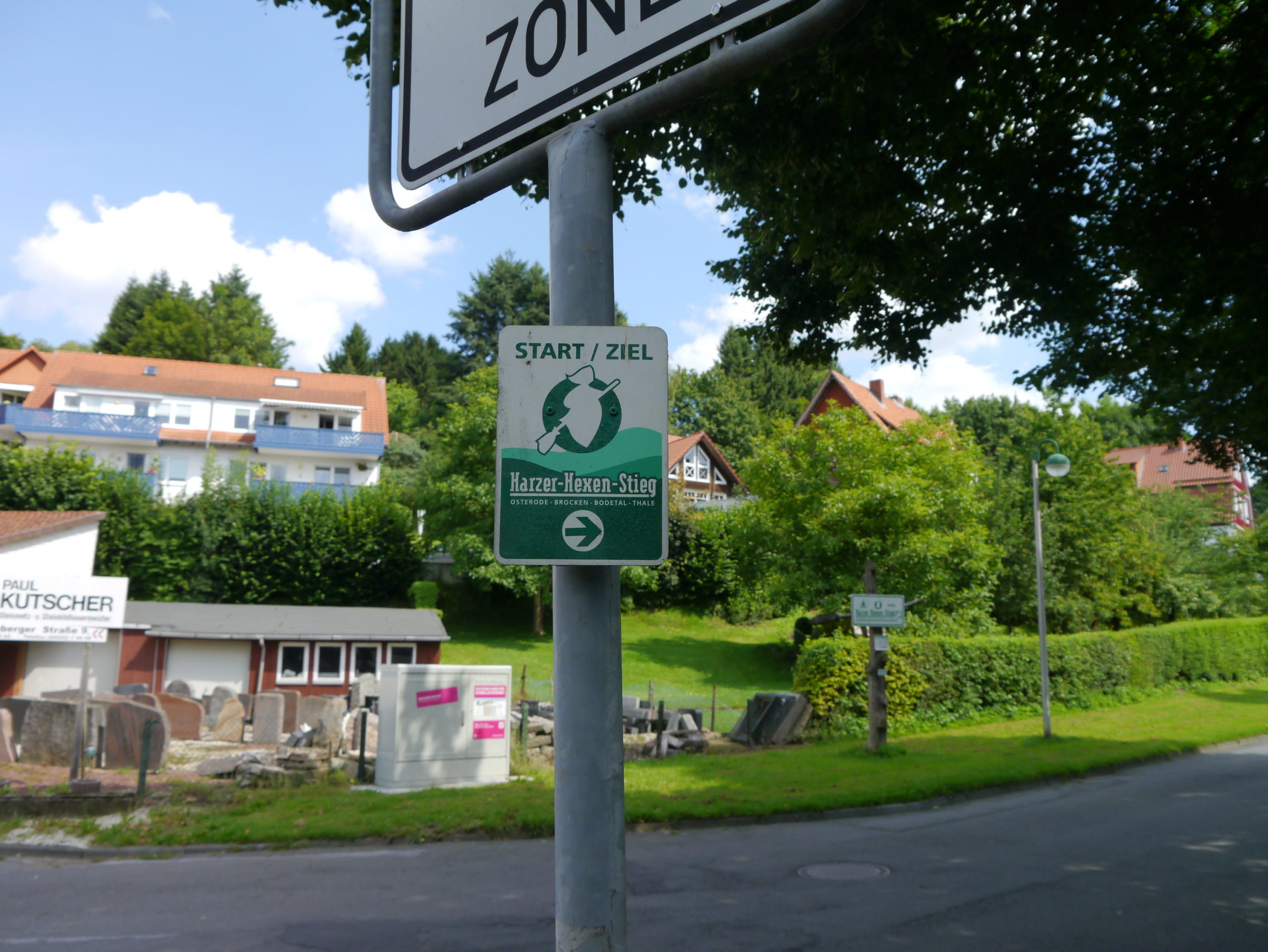 Start- und Zielpunkt des Harzer Hexenstiegs